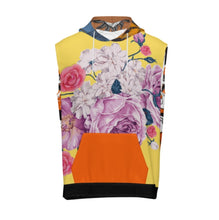 Cargar imagen en el visor de la galería, Sudadera con capucha sin mangas para hombre MXLD251 personalizado con patrón foto texto (impresión de imágenes múltiples)