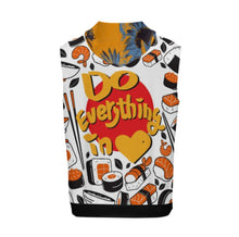 Cargar imagen en el visor de la galería, Sudadera con capucha sin mangas para hombre MXLD251 personalizado con patrón foto texto (impresión de imágenes múltiples)