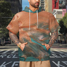 Cargar imagen en el visor de la galería, Sudadera unisex de manga corta LM250 personalizado con patrón foto texto (impresión de imagen única)