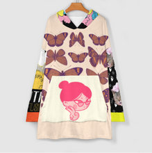 Cargar imagen en el visor de la galería, Manta con capucha portátil como regalo Manta de sudadera cálida para interiores y exteriores personalizado con patrón foto texto (impresión de imágenes múltiples)