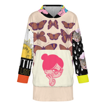 Cargar imagen en el visor de la galería, Manta con capucha portátil como regalo Manta de sudadera cálida para interiores y exteriores personalizado con patrón foto texto (impresión de imágenes múltiples)