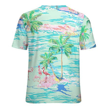 Cargar imagen en el visor de la galería, Camiseta NT de manga corta totalmente impresa para mujeres y hombres personalizado con patrón foto texto (impresión de imagen única)