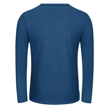 Cargar imagen en el visor de la galería, Camiseta EL de manga larga para hombre totalmente estampada de algodón puro personalizado con patrón foto texto