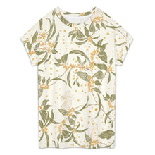 Cargar imagen en el visor de la galería, Camiseta de manga corta con hombros caídos para mujer NT105 Nombre personalizado con patrón foto texto (impresión de imagen única)