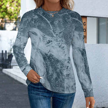 Cargar imagen en el visor de la galería, Camiseta de manga larga de secado rápido para mujer MWL697 personalizado con patrón foto texto