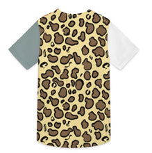 Cargar imagen en el visor de la galería, Camiseta clásica de béisbol de manga corta para hombre con botones GEJ personalizado con patrón foto texto (impresión de imágenes múltiples)