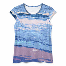 Cargar imagen en el visor de la galería, Camiseta Deportiva de Secado Rápido para Mujer MWL547 personalizado con patrón foto texto