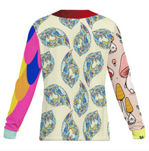 Cargar imagen en el visor de la galería, Camiseta de Seda Fría de Secado Rápido para Hombre con Cuello en V Irregular MWL698 personalizado con patrón foto texto (impresión de imágenes múltiples)