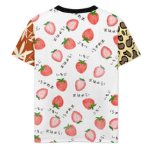 Cargar imagen en el visor de la galería, Camiseta clásica con cuello en V para hombre J66T personalizado con patrón foto texto (impresión de imágenes múltiples)