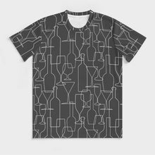 Cargar imagen en el visor de la galería, Camiseta de hombre con estampado integral OMDT01 personalizado con patrón foto texto (impresión de imagen única)