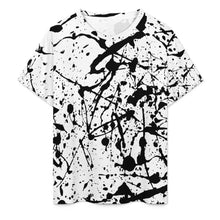 Cargar imagen en el visor de la galería, Camisetas de manga corta con cuello en V para hombre J66T personalizado con patrón foto texto (impresión de imagen única)