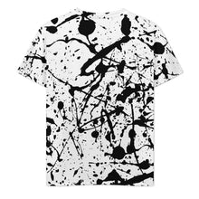 Cargar imagen en el visor de la galería, Camisetas de manga corta con cuello en V para hombre J66T personalizado con patrón foto texto (impresión de imagen única)