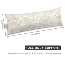 Cargar imagen en el visor de la galería, Funda de almohada de poliéster con una sola tira larga y estampado personalizado con patrón foto texto