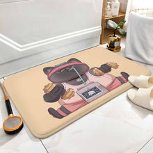 Cargar imagen en el visor de la galería, Alfombrilla de baño antideslizante (versión gruesa) personalizado con patrón foto texto