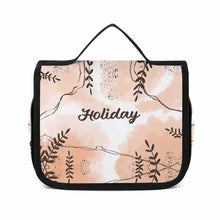 Cargar imagen en el visor de la galería, Neceser colgante con gancho en forma de S y asa, neceser totalmente impreso y personalizado con patrón foto texto