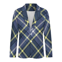 Cargar imagen en el visor de la galería, Chaqueta de traje formal para hombre Z34W personalizado con patrón foto texto (impresión de imagen única)