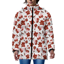 Cargar imagen en el visor de la galería, Chaqueta acolchada de algodón con cremallera para mujer MWL516 personalizado con patrón foto texto (impresión de imagen única)