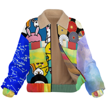 Cargar imagen en el visor de la galería, Chaqueta de mujer con doble cremallera MWL523 personalizado con patrón foto texto (impresión de imágenes múltiples)