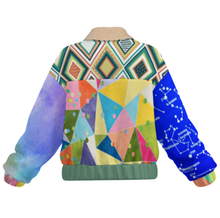 Cargar imagen en el visor de la galería, Chaqueta de mujer con doble cremallera MWL523 personalizado con patrón foto texto (impresión de imágenes múltiples)