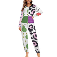 Cargar imagen en el visor de la galería, Ropa de estar por casa de una pieza con cremallera para hombres y mujeres personalizado con patrón foto texto (impresión de imágenes múltiples)