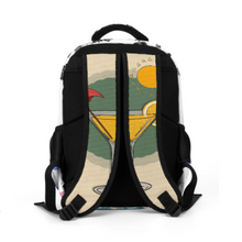 Cargar imagen en el visor de la galería, Mochila Escolar Estampada con Bolsillos Gran Capacidad para Infantil Adulto Unisex XB0604092 Personalizada Impresion Completa de Múltiples Imágenes con Foto Logo Patrón Texto