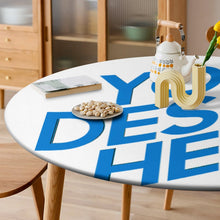 Cargar imagen en el visor de la galería, Mantel ovalado impermeable de hule JJ05191097 personalizado con patrón foto texto