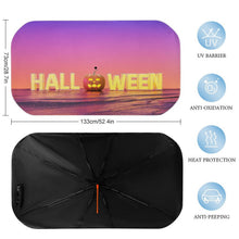 Cargar imagen en el visor de la galería, Parasol de Coche Tipo Paraguas Personalizado | Protección UV con Foto