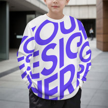 Cargar imagen en el visor de la galería, Suéter Grueso GR-EYW para Niños NS6006009 personalizado con patrón foto texto