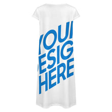 Cargar imagen en el visor de la galería, Vestido de verano sin mangas para mujer NT113 personalizado con patrón foto texto