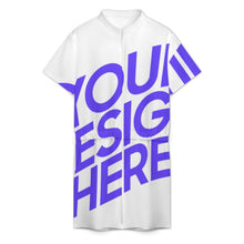 Cargar imagen en el visor de la galería, Mono de manga corta LM427 para hombre personalizado con patrón foto texto (impresión de imagen única)