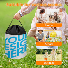 Cargar imagen en el visor de la galería, Bolsa de almacenamiento para bloques de construcción personalizado con patrón foto texto