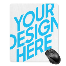 Cargar imagen en el visor de la galería, Alfombrilla de ratón cuadrada con múltiples especificaciones disponibles (versión vertical) personalizado con patrón foto texto