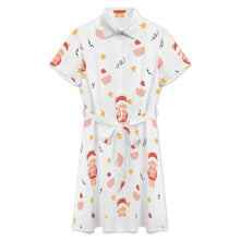 Cargar imagen en el visor de la galería, Vestido Camisero Personalizado para Mujer | Elástico y Elegante