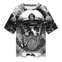 Cargar imagen en el visor de la galería, Camiseta Personalizada Algodón Oversize con Hombros Caídos