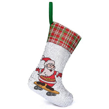 Cargar imagen en el visor de la galería, Calcetín de Navidad Mágico de Lentejuelas Personalizado