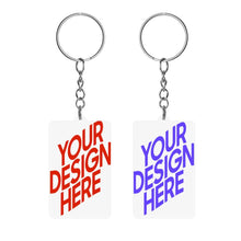 Cargar imagen en el visor de la galería, Llavero acrílico transparente Impresión a doble cara de 3 mm de espesor personalizado con patrón foto texto