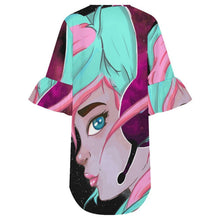 Cargar imagen en el visor de la galería, Vestido Casual Mujer con Manga de Volantes Personalizable