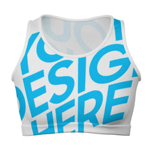 Cargar imagen en el visor de la galería, Camiseta sin mangas corta para mujer TXLD244 personalizado con patrón foto texto (impresión de imagen única)