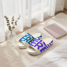 Cargar imagen en el visor de la galería, Pantuflas Yeezy BZ51 para hombre y mujer personalizado con patrón foto texto