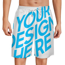 Cargar imagen en el visor de la galería, Pantalones deportivos holgados con cordón para hombre LM133 personalizado con patrón foto texto (impresión de imagen única)