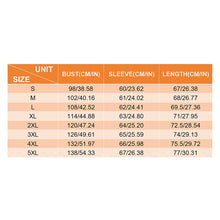 Cargar imagen en el visor de la galería, Top de manga larga con cuello en V abotonado en la parte delantera YUC personalizado con patrón foto texto (impresión de imágenes múltiples)