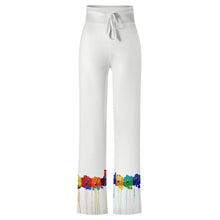 Cargar imagen en el visor de la galería, Pantalón Yoga Recto con Cordón | Pantalón Chándal Mujer Holgado