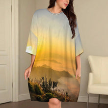 Cargar imagen en el visor de la galería, Camisón de Franela Personalizado Talla Grande | Pijama Suave