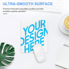 Cargar imagen en el visor de la galería, Alfombrilla de ratón cuadrada con múltiples especificaciones disponibles (versión vertical) personalizado con patrón foto texto