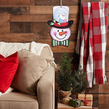 Cargar imagen en el visor de la galería, Un Saludo Navideño Genuino | Tu Letrero de Muñeco de Nieve Personalizado