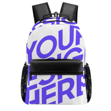 Cargar imagen en el visor de la galería, Mochila Escolar Casual XB0604193 personalizado con patrón foto texto