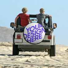 Cargar imagen en el visor de la galería, Cubierta para llantas neumático de tela Oxford protector de rueda resistente QC1103000 Personalizado Personalizada con Foto, Texto o Logo