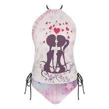 Cargar imagen en el visor de la galería, Tankini Personalizado de Dos Piezas para Mujer | Tu Foto y Diseño