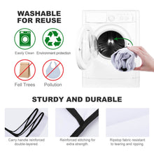 Cargar imagen en el visor de la galería, Bolsa de Compras Plegable / Bolsa Tote Plegable XB0601017 personalizado con patrón foto texto (impresión de imágenes múltiples)