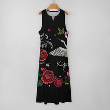 Cargar imagen en el visor de la galería, Vestido Largo Sin Mangas Personalizado | Tejido Elástico